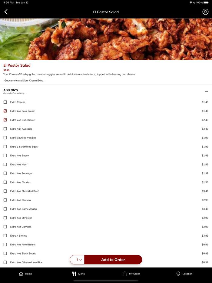 El Sabroso Mexican Grill