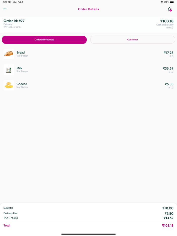 Twirlrka Delivery Boy