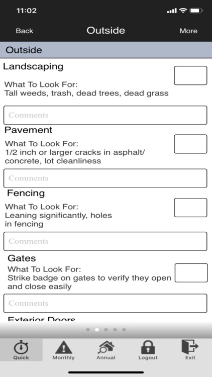 K-S Facility Inspection App