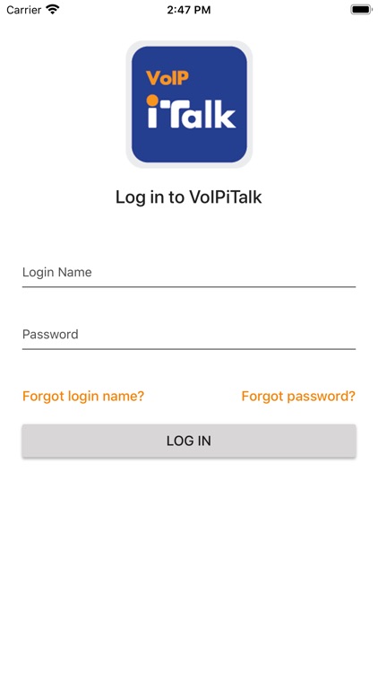 VoIPiTalk Mobile App