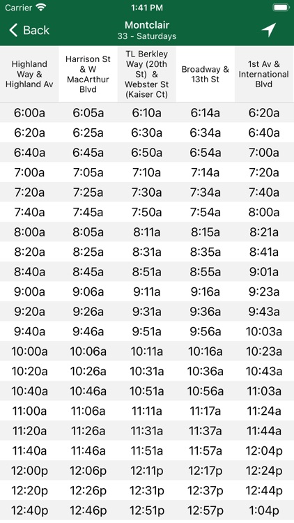 Schedules - AC Transit