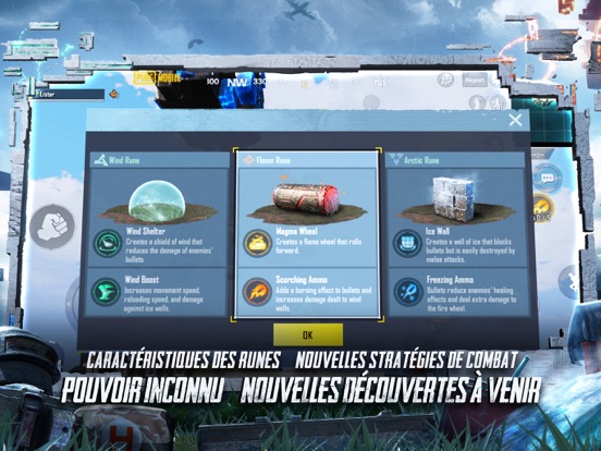PUBG MOBILE - POUVOIR RUNIQUE PUBG MOBILE - POUVOIR RUNIQUE