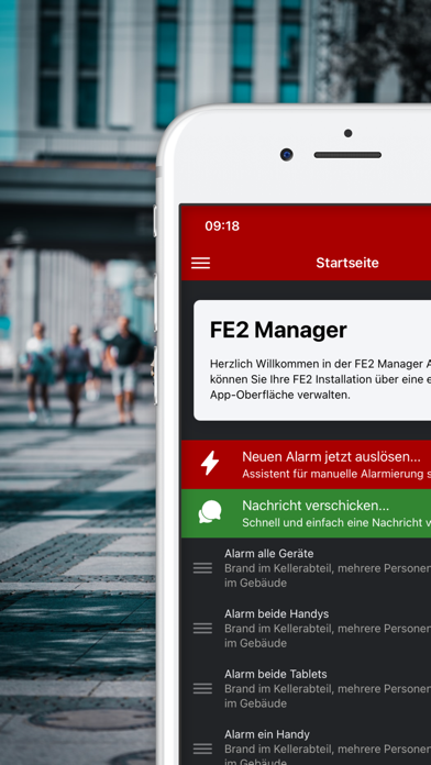 Mobiler Alarm - FE2 Manager screenshot 2