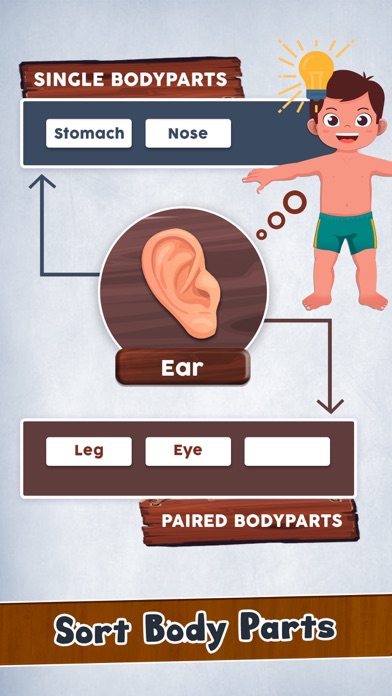 Body Parts Game Fun Learningのおすすめ画像3