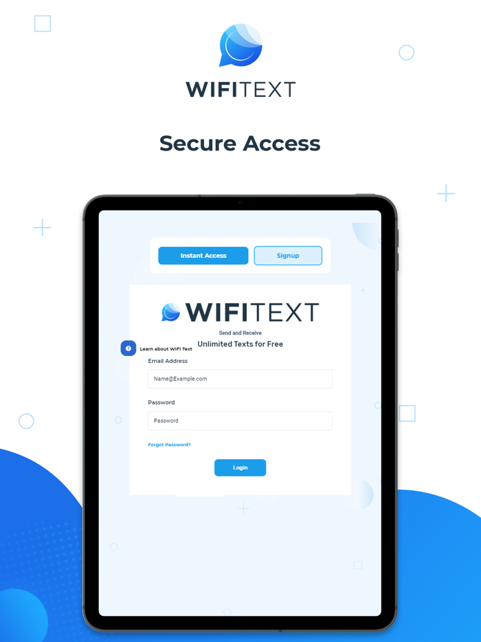 WiFi Text - Send  Receive SMS