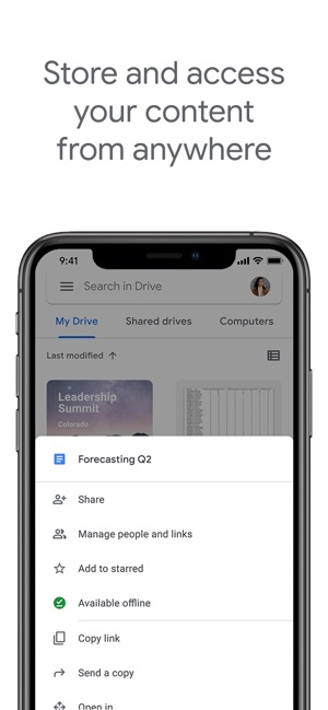 Google Drive On The App Store