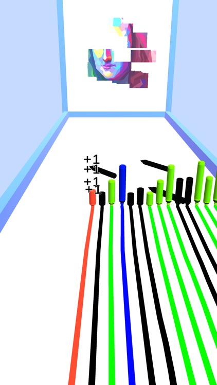 Pencil Run 3D : Colorful Lines screenshot-5