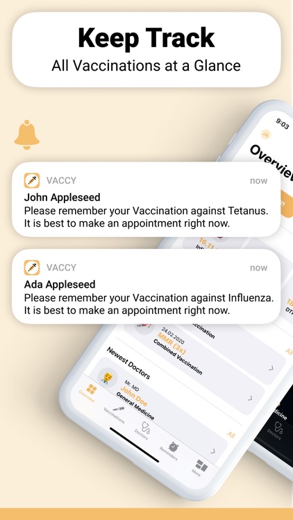 Vaccy: Vaccination Record