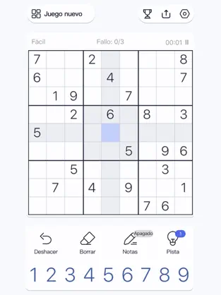 Screenshot 6 Sudoku - juego de inteligencia iphone