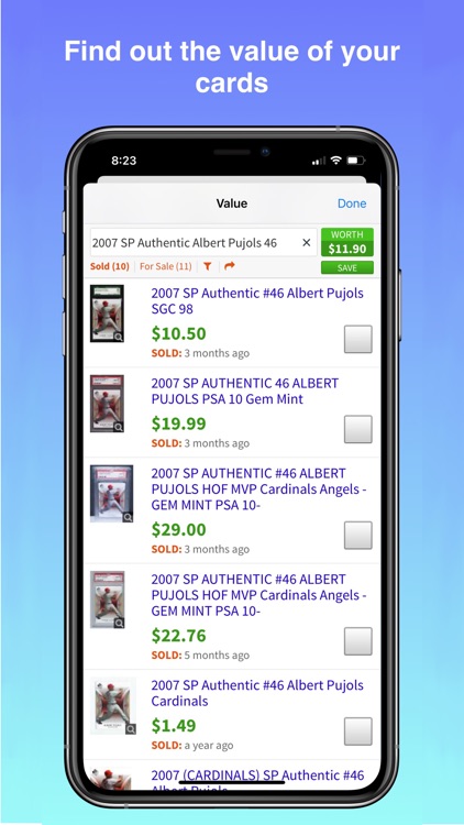 Cardstock: Sports Card Scanner
