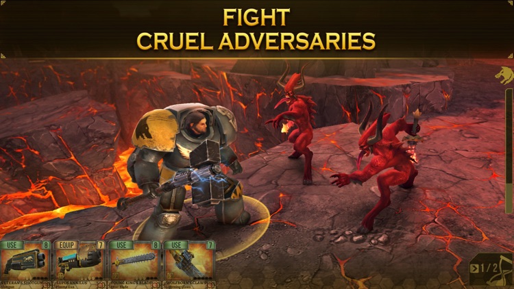 Warhammer 40,000: Space Wolf screenshot-4