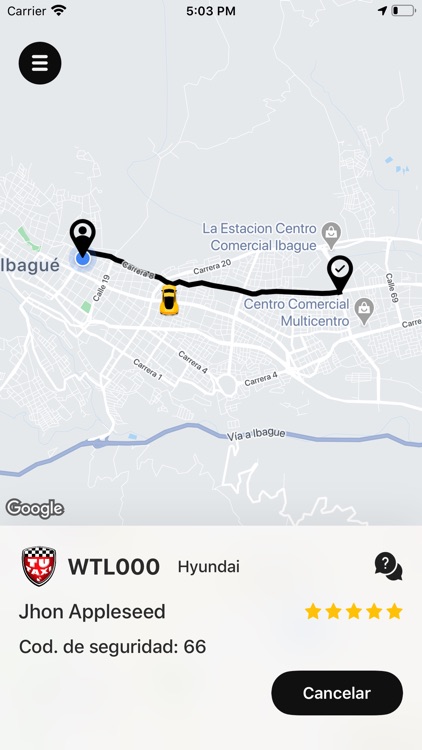 Tu Taxi App screenshot-3