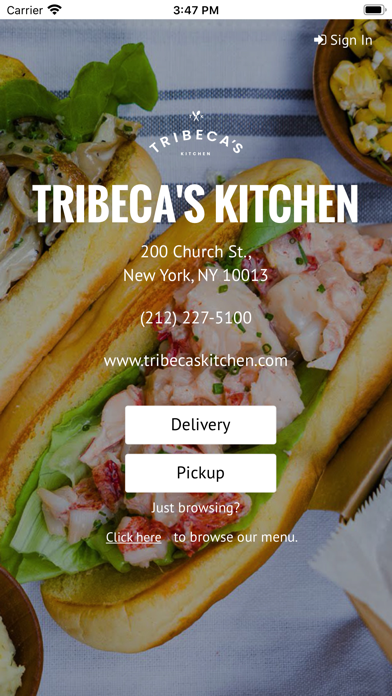 Tribeca's Kitchen screenshot 2