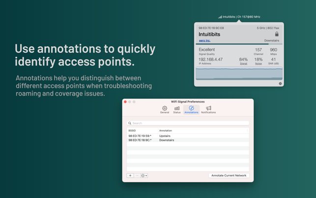 ‎WiFi Signal: Status Monitor Screenshot