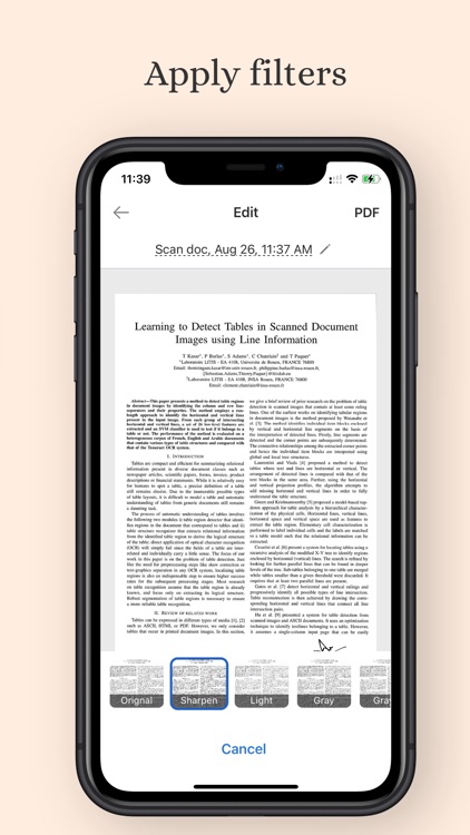 1Scanner - PDF & Doc Scanner screenshot-3