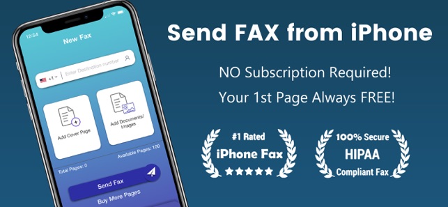 Efax Send Fax From Iphone On The App Store