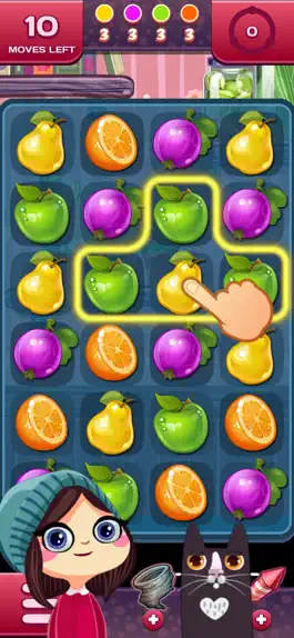 Game screenshot Agnes' Fruits Match-3 Puzzle mod apk