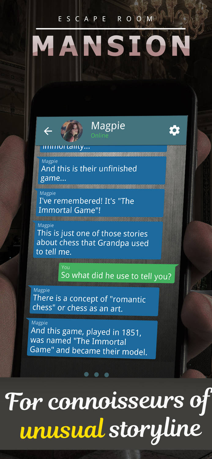 Mansion. Text Adventure