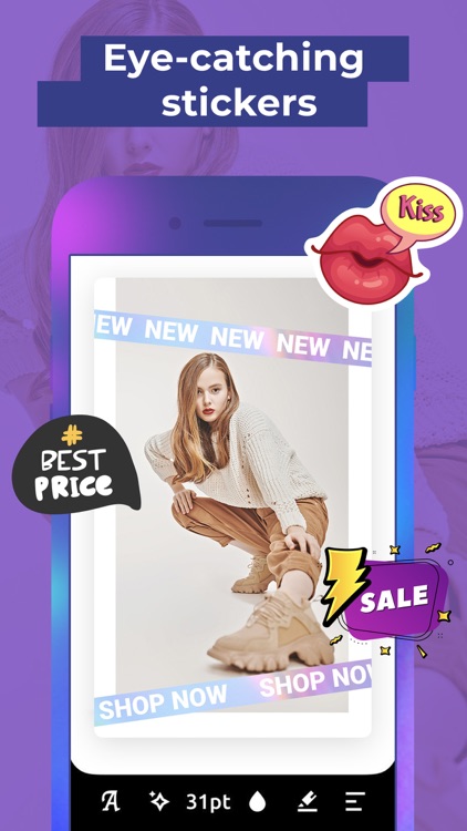 Dazzle - Insta stories editor
