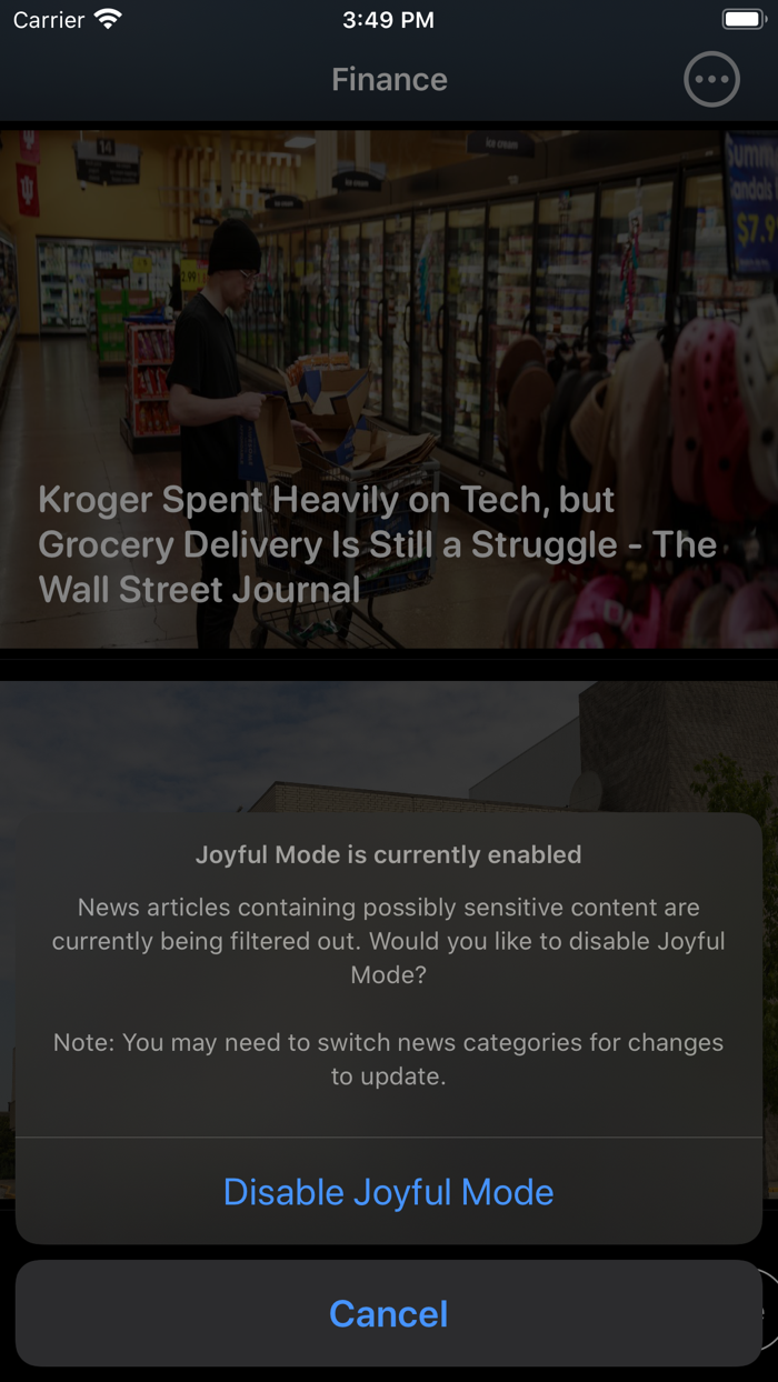 Joyful Avoid Toxic News