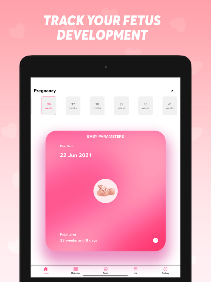 Baby Heartbeat Rate Tracker