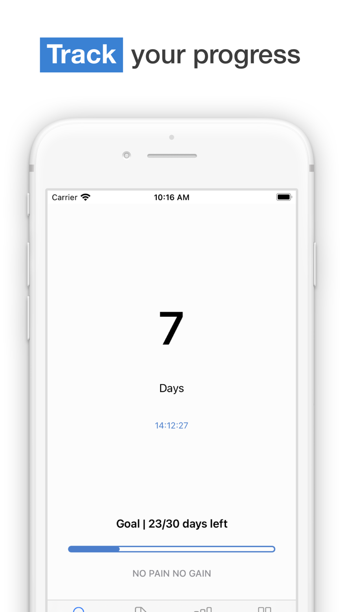 Purist - Nofap Counter  Track