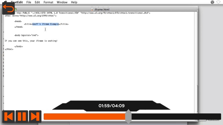 Deeper Into XHTML Course screenshot-3