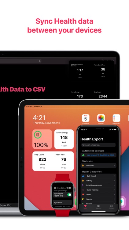 Health Auto Export to CSV
