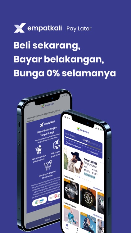 Empatkali - Bayar 4 Kali | 0%