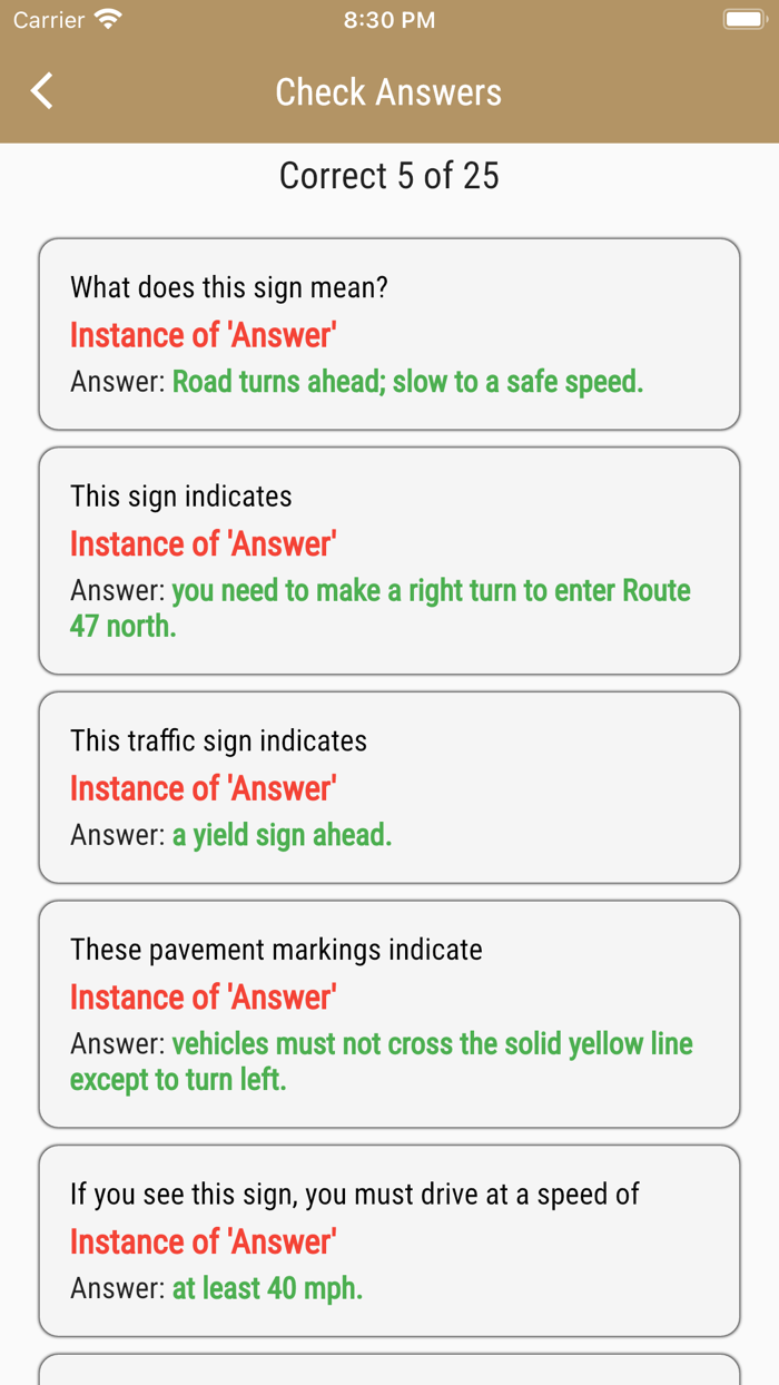 Connecticut DMV - Test Prep