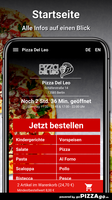 Pizza Del Leo Berlin screenshot 2