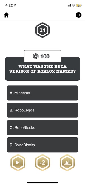Robux Quiz For Roblox On The App Store - roblox bad games buying db