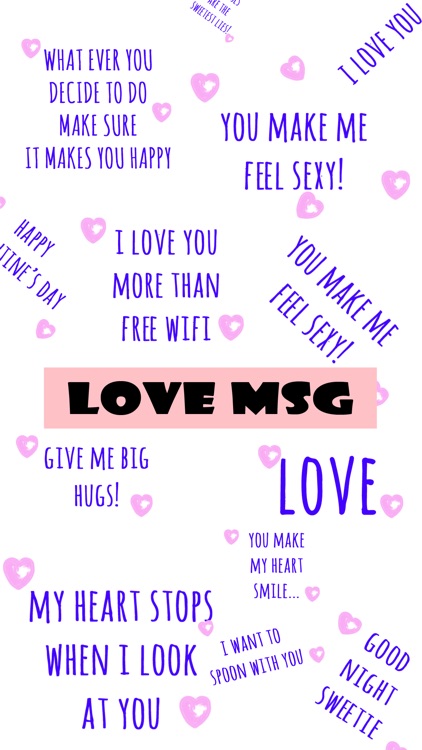 LOVE MSG Sticker Pack