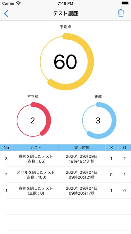 Memorizing Note : 外国語単語帳 screenshot-8