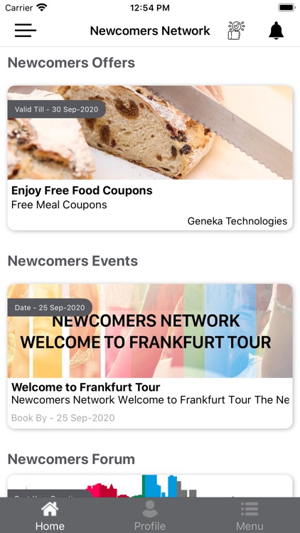 Newcomers Network Club App screenshot-3