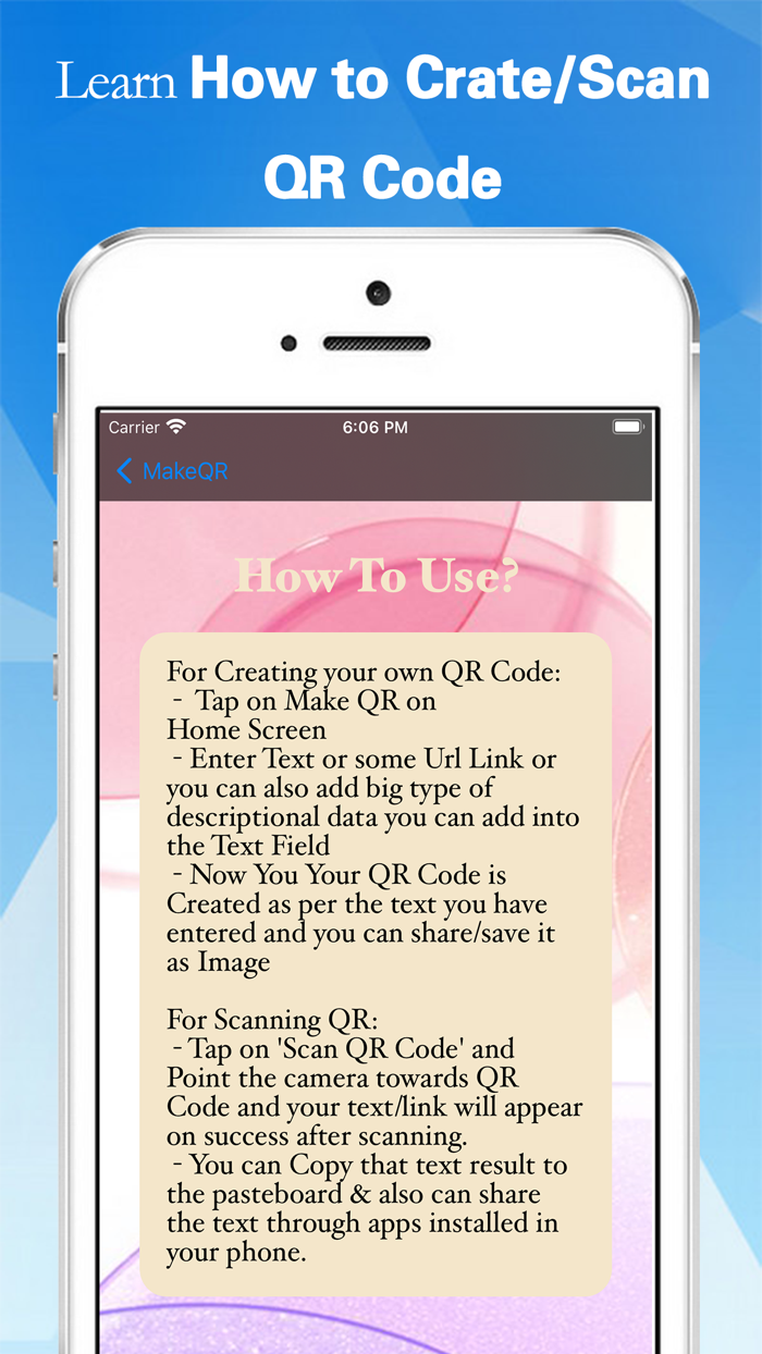 QR code Readereasy scanner