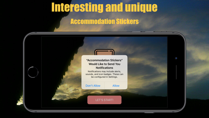 Antonia Accommodation Stickers