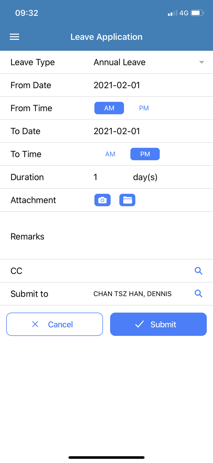 COLC HRMS Mobile App