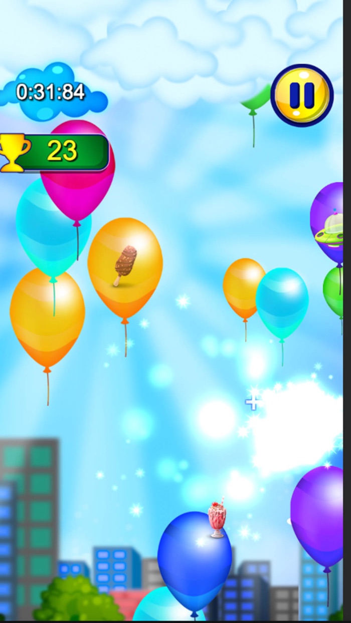 Balloon Sky Popping Game