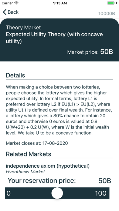 The Theory Market screenshot 4