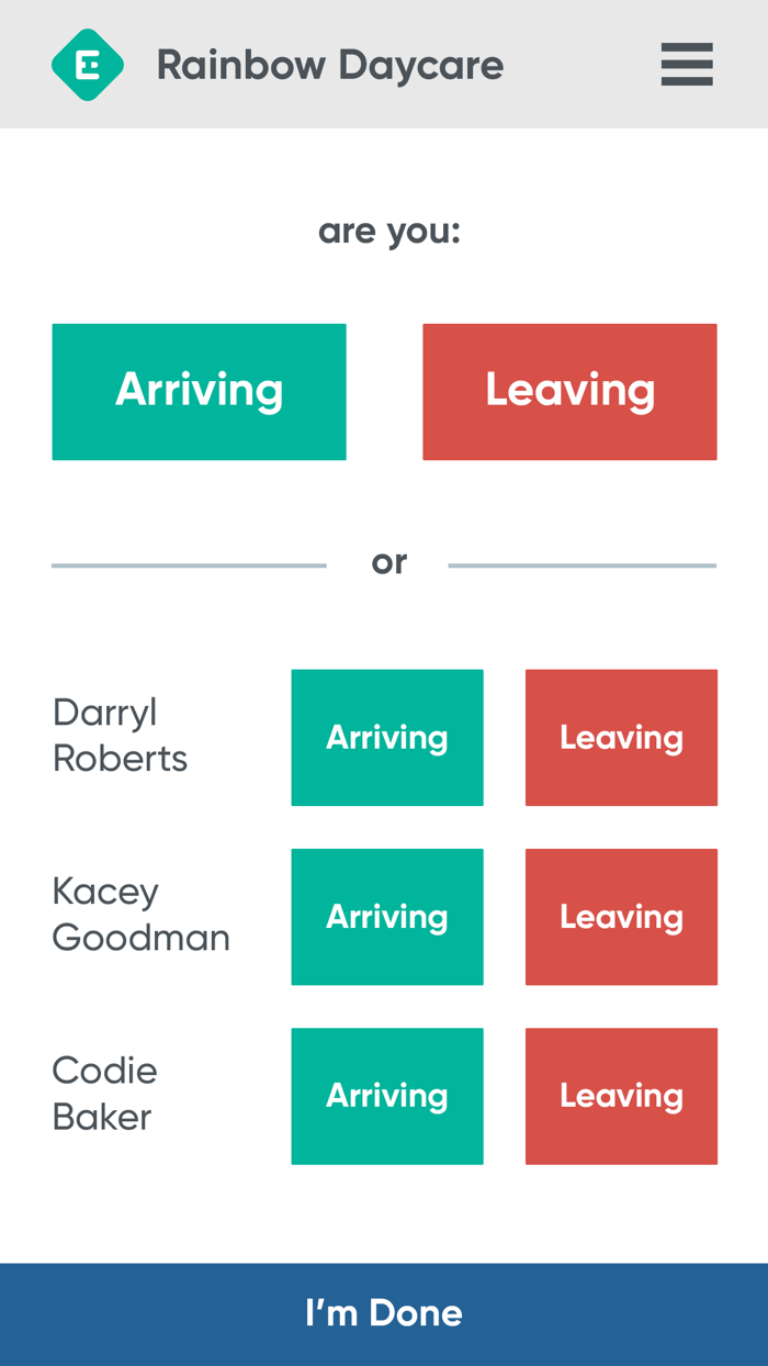 EasyAdmin for Childcare
