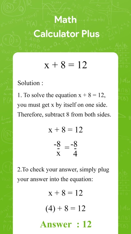 Math Answer Scanner Math Solve screenshot-3