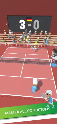 J.J's Tennis Tour - Screenshot 3