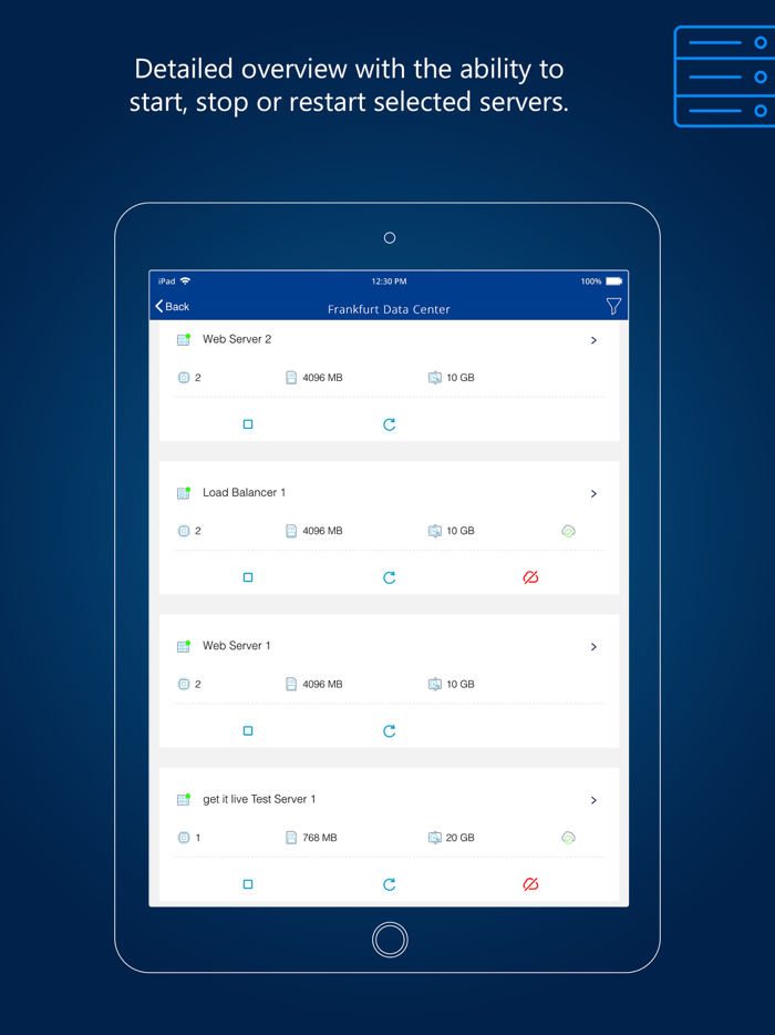 11 IONOS Data Center Manager