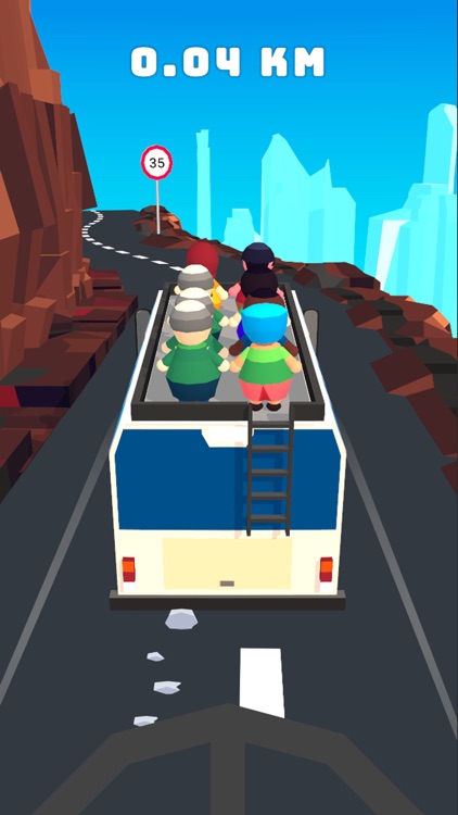 Insane Line: bus driving games screenshot-4