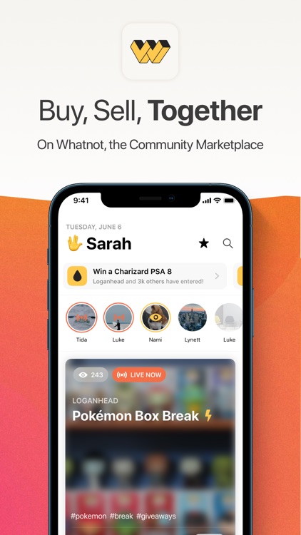 Whatnot: Buy, Sell, Go Live