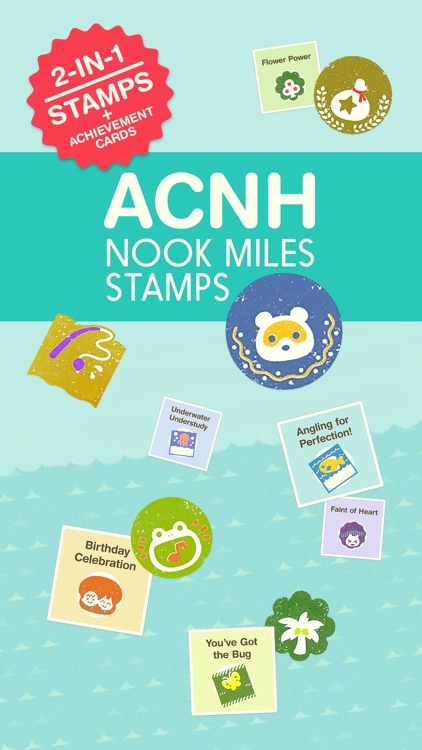 ACNH Nook Miles Stamps