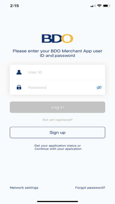 How to cancel & delete BDO Merchant from iphone & ipad 1