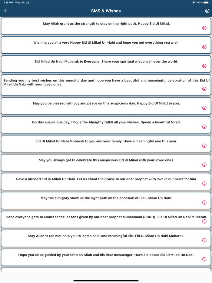 Eid E Milad Mubarak Greetings