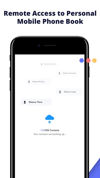 CC Cloud Contacts: Backup screenshot-3